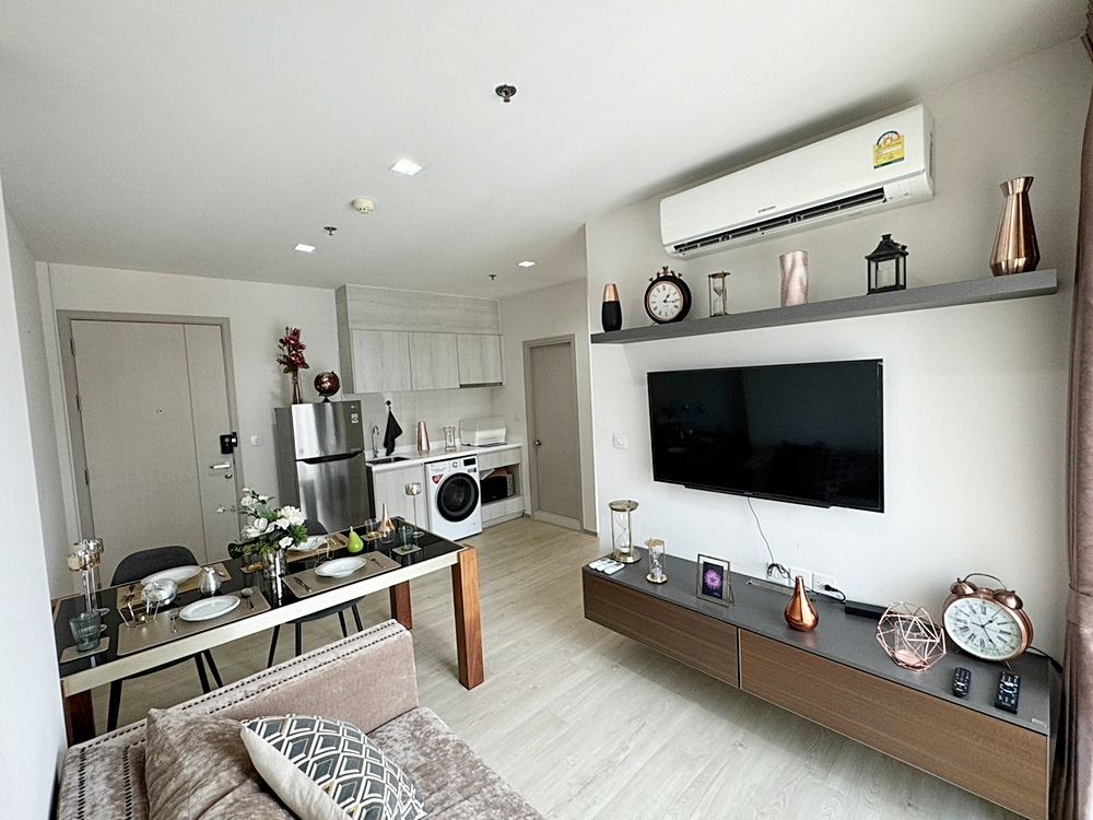 คอนโด ไลฟ์ Sukhumvit 48 แบบ 2 ห้องนอน ชั้นสูง ห้องใหม่เอี่ยม เพิ่งตกแต่งเสร็จ ตามรูป