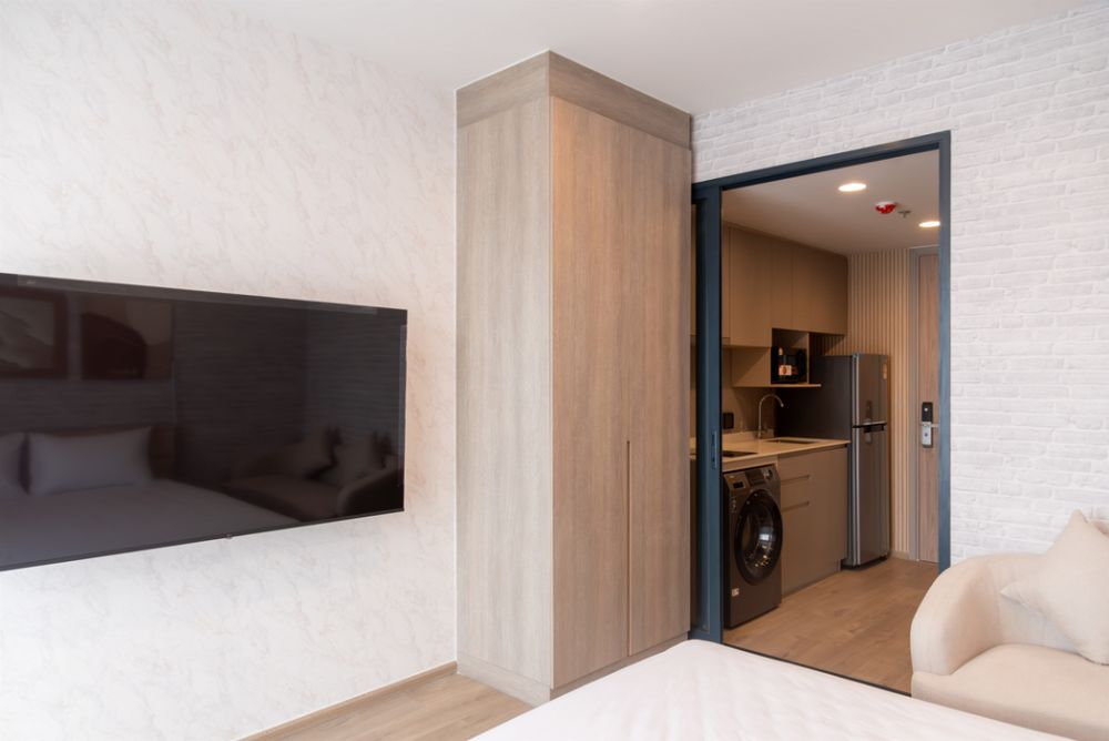 Condo The Crown Residences @MRT Lumphini Station 1 Bedroom Fully furnished