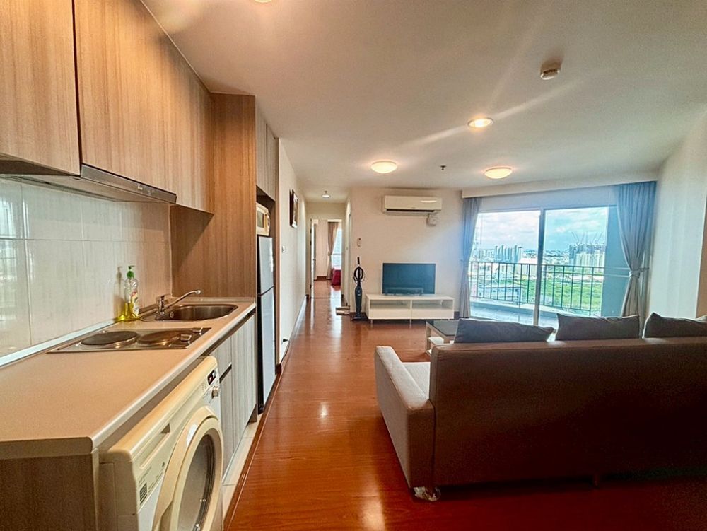 Condo Belle Grand Rama 9 ใกล้ MRT พระราม 9 ขนาด 48.47 ตารางเมตร 1 ห้องนอน ชั้น22 ตึกA2 ตกแต่งครบ