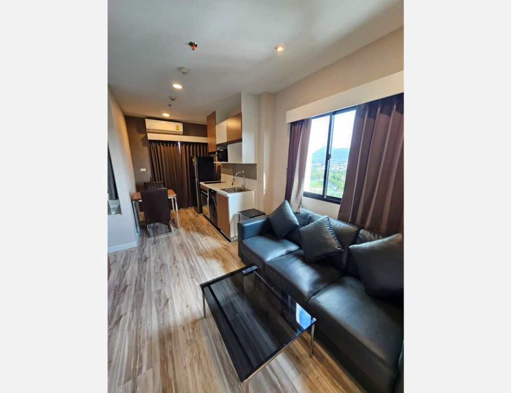 Plus Condo Sriracha 34 sqm, 1 Bed, 12A floor mountain view, Fully furnished