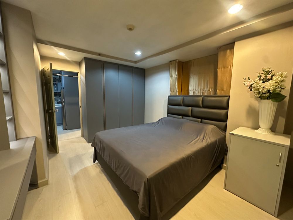 ให้เช่า คอนโด รีสอร์ทต้า เย็นอากาศ ห้องมุม 44 ตารางเมตร 1 ห้องนอน ชั้น5 ตึกC ตกแต่งครบ