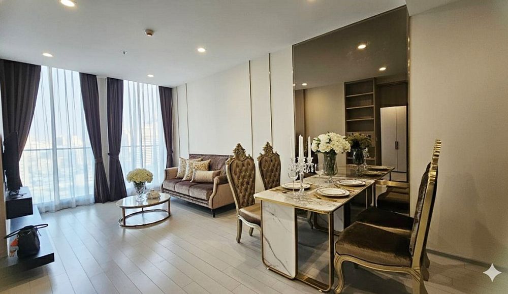 Condo Noble Ploenchit @BTS Ploenchit, 60 sq.m 20 floor Fully Furnished with Private elevator