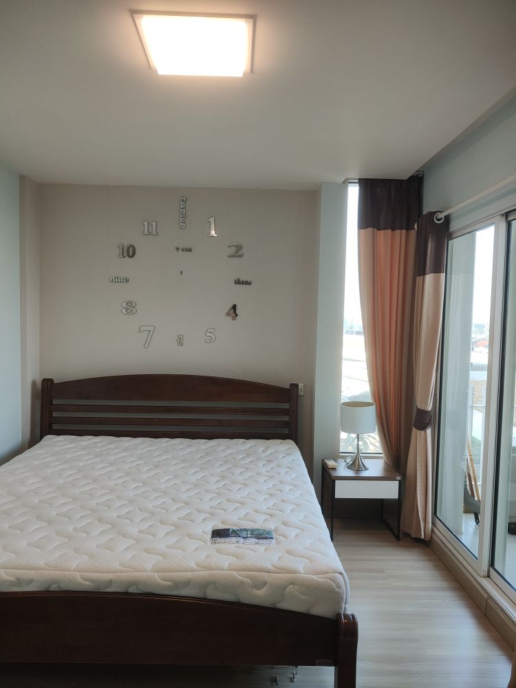 ให้เช่าคอนโด M Society ห้อง705 มีระเบียง สภาพใหม่ พร้อมเฟอร์นิเจอร์ครบชุด