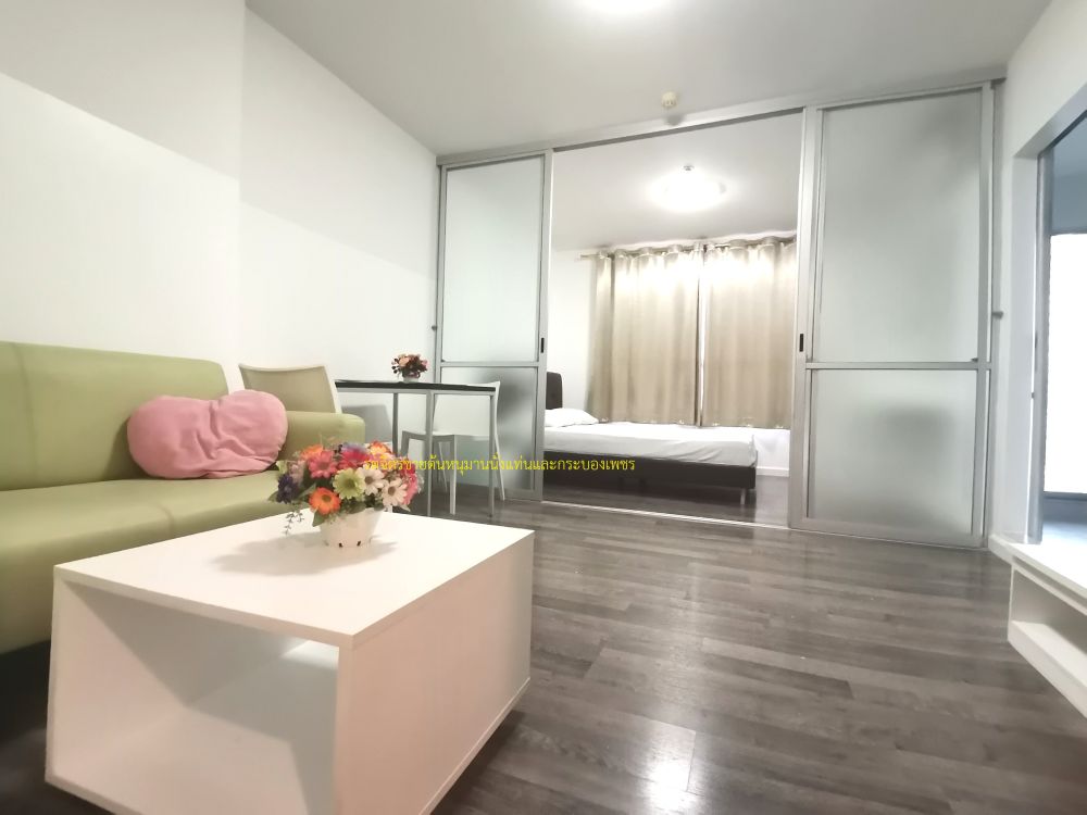 ให้เช่าคอนโด ดีบุราพรานนก 30 ตรม. 8800 บาท ชั้น 7 ห้อง 79 ริมถนน