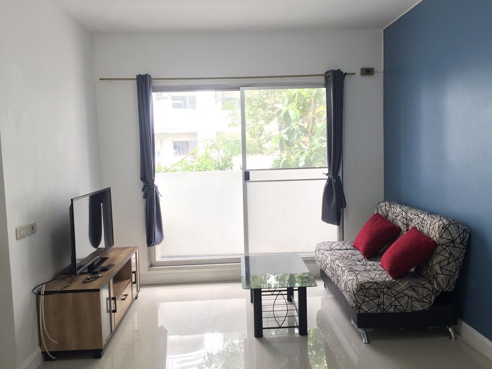 ให้เช่า คอนโดบ้านสวนธน พุทธบูชา 47 ใกล้พระจอมเกล้าบางมด 9,200 บาท (ห้องใหม่)