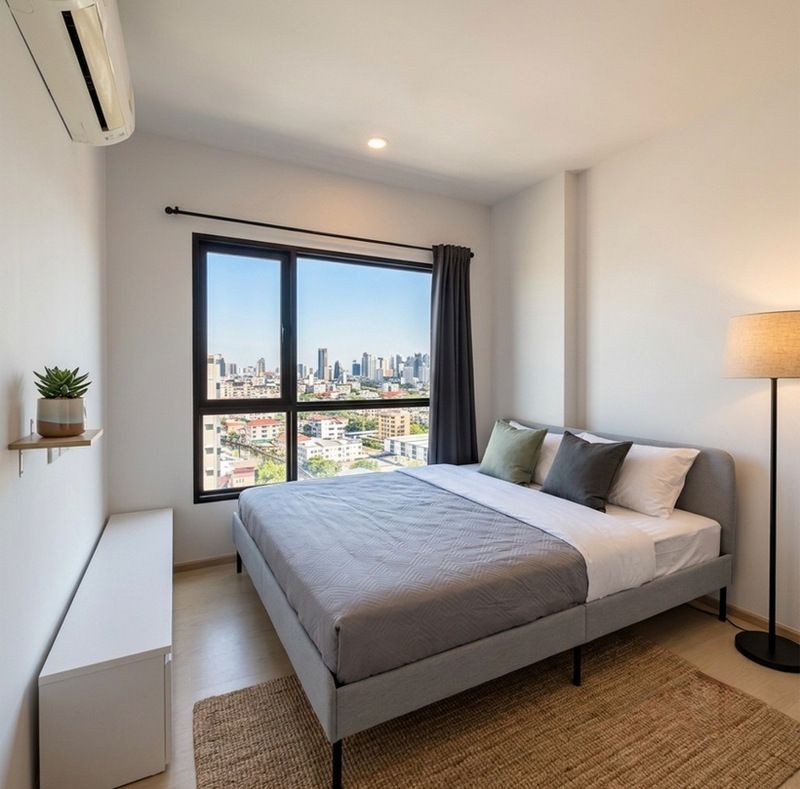 Condo The Tree Sukhumvit 71-Ekamai 24.6 sq.m 1 Bed 14th floor, fully furnished