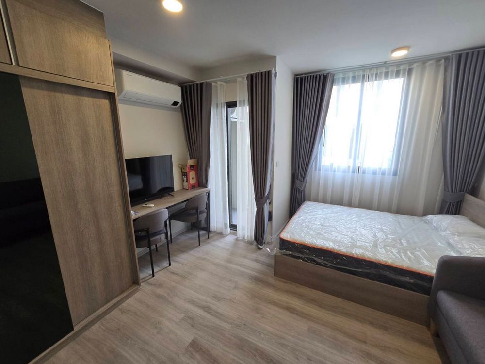 Quintara MHy’GEN Ratchada-Huai Khwang @MRT Huai Khwang 23.42 sq.m Pool View, Fully furnished