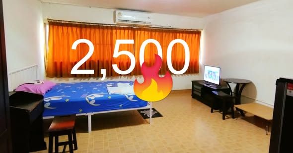 ป็อปปูล่า คอนโด เมืองทองธานี ตึก T10 ชั้น 3 ให้เช่า 2,500 บ/ด (เฟอร์ครบ) +แอร์+ตู้เย็น+TV+น้ำอุ่น