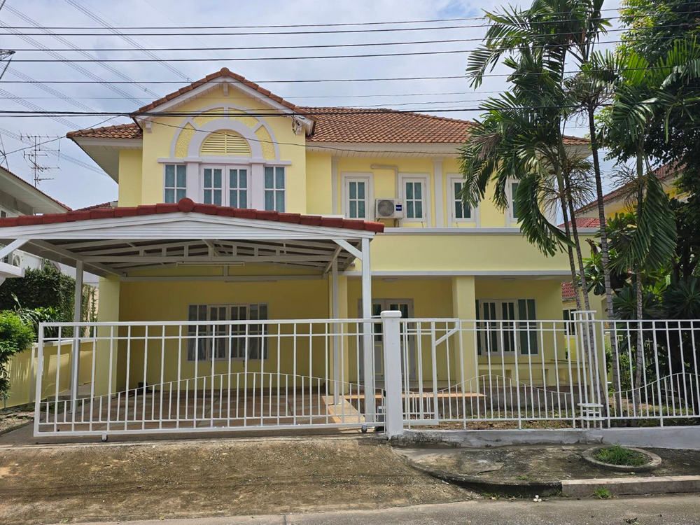 หมู่บ้านเพอร์เฟค เพลส รามคำแหง เคหะร่มเกล้า 64 บ้านเดี่ยว ต้นโครงการ 72 ตร.วา 4 นอน 3 น้ำ พร้อมอยู่