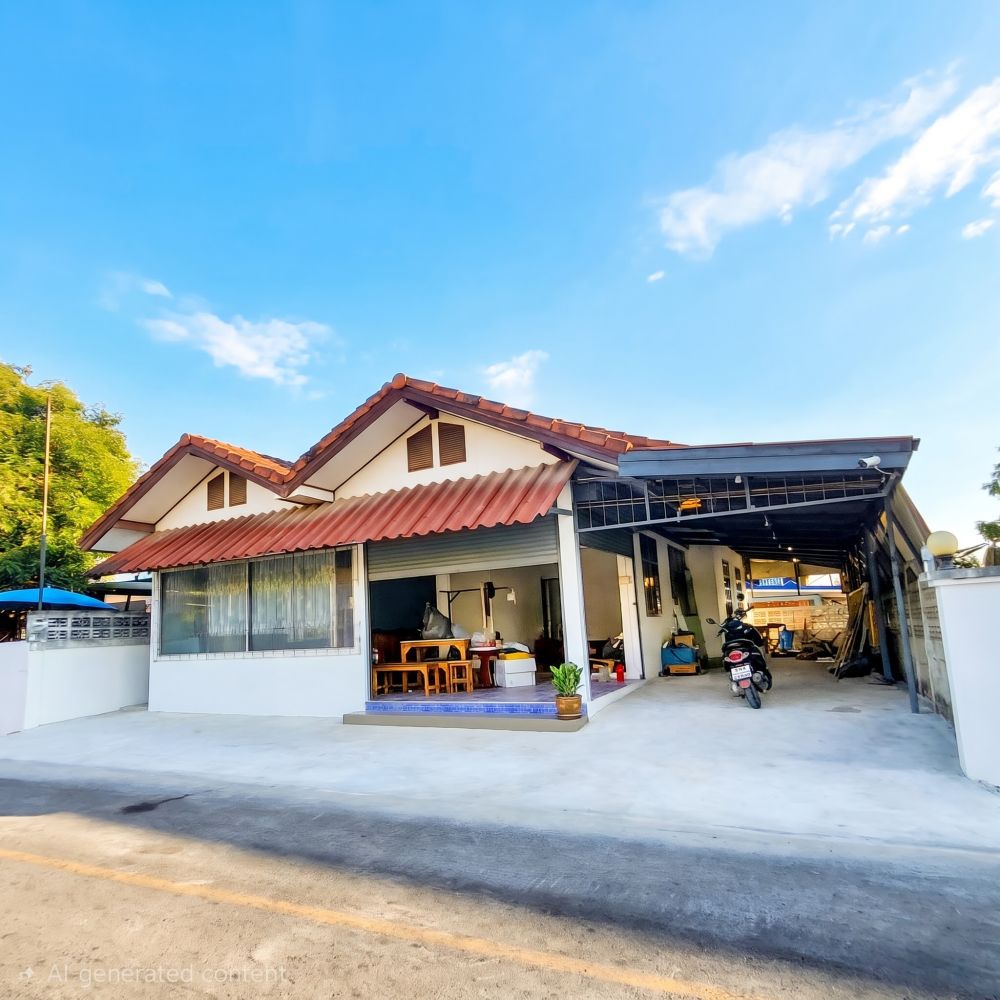 โฮมออฟฟิศหัวมุมสี่แยกบ้านหนองกุง ต.ศิลา 4 ห้องนอน จอดรถ 4 คัน ทำเลค้าขาย ออฟฟิศ